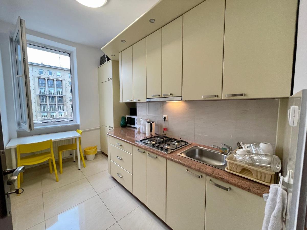 Apartmán Diamond Metro Wifi 300 Mbs 70'Tv Netflix Hbo Appletv+ Varšava Exteriér fotografie